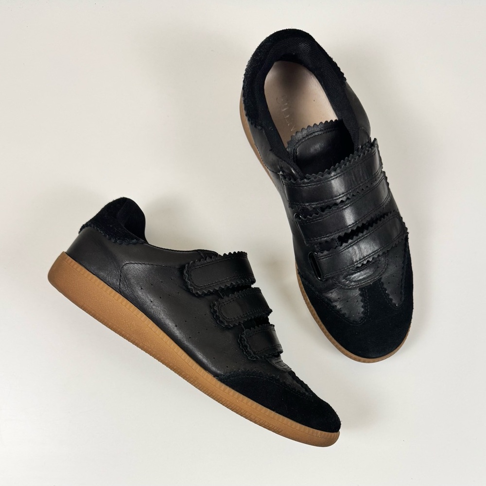Silent D Seena Sneaker in Black Leather